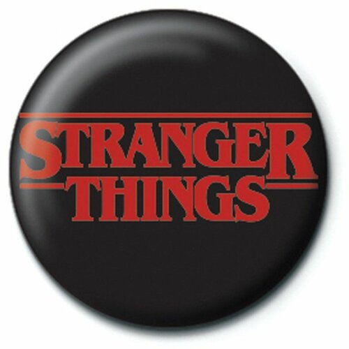 Stranger Things (logo) pin badge Slike