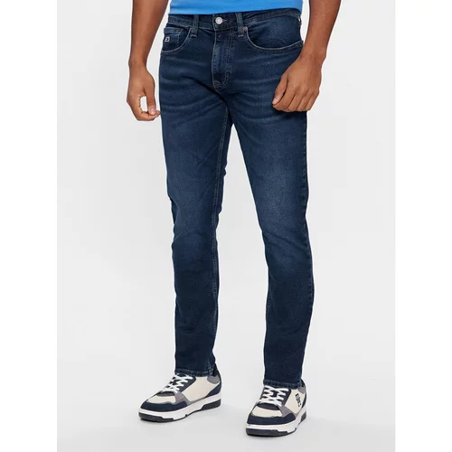 Tommy Jeans Jeans hlače Austin Slim Tprd Ah1267 DM0DM18141 Mornarsko modra Slim Fit