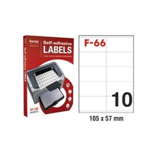  NALJEPNICA 105×57, FORNAX F-66 ,100/1 Cijene