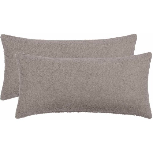  Presvlaka za jastuk 2 pcs HEERLEN Svjetlosiva 40 x 80 cm Bouclé Cene