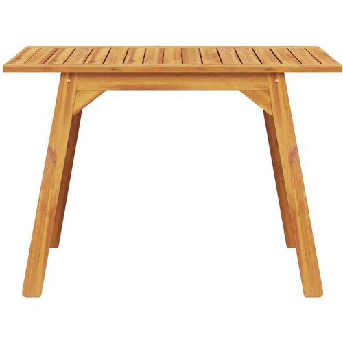 VidaXL Vrtni blagovaonski stol 110 x 56 x 75 cm masivno bagremovo drvo Slike