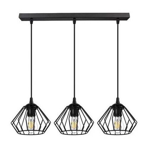  Luster na sajli CEED 3xE27/60W/230V crni Cene