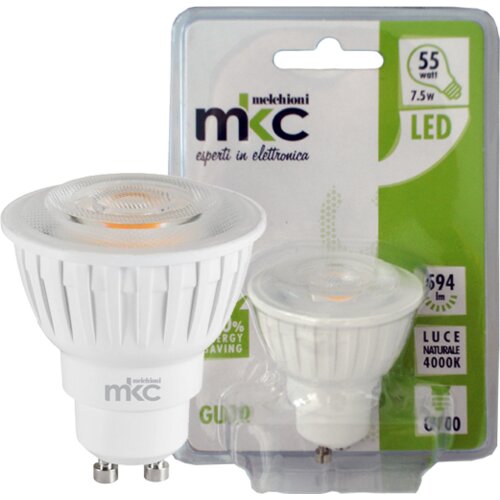 Mkc Sijalica,LED 7.5W, 220V AC,60&amp;deg; prirodno bijela svjetlost &amp;ndash; LED MR-GU10/7.5W-N Slike