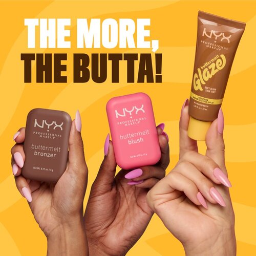 NYX Professional Makeup Buttermelt Glaze Soft Glow Skin Tint SPF30 puder za sve vrste kože 30 ml nijansa 02 Vanilla Bean Butta Cijene