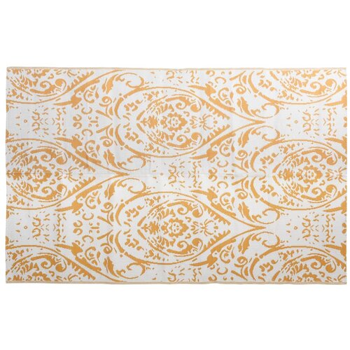 Maison Chic Zunanja Preproga, Rug oranžna in bela 190x290 cm PP, (22122805) Cene