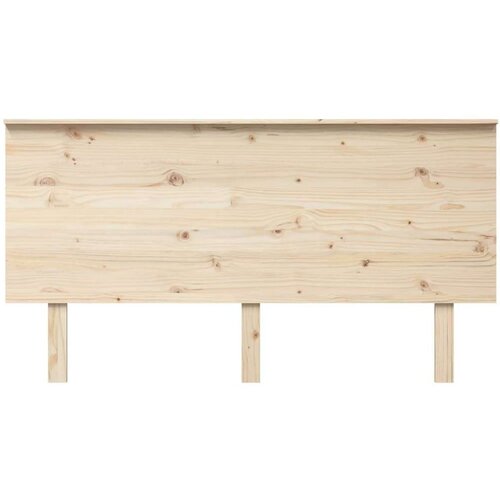  Uzglavlje za krevet 154 x 6 x 82 5 cm od masivne borovine Slike