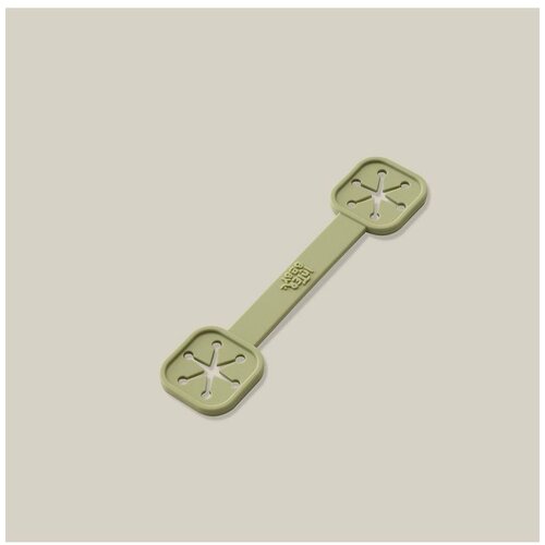 Interbaby silikonski držača tetra pelena Olive Green (2 kom) Slike