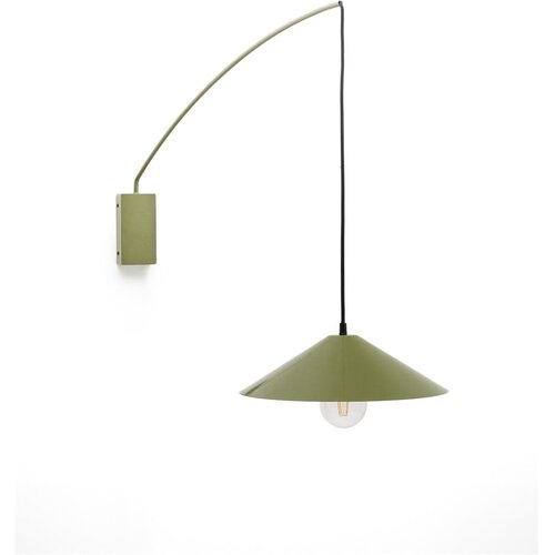 Kave Home Zelena stenska svetilka ø 35 cm Kally – Cene