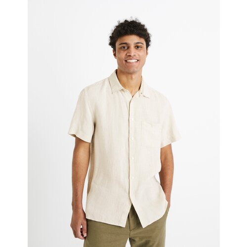 Celio Linen Shirt Damarlin - Men Cene