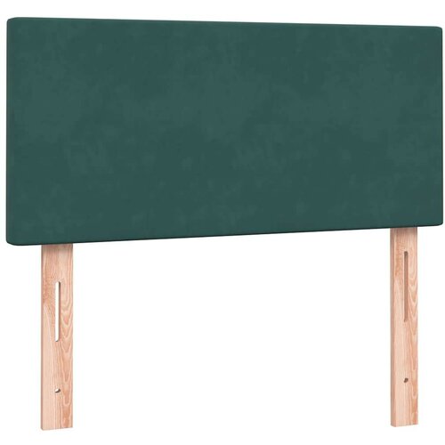Box Spring krevet s madracem tamnozeleni 80x220 cm bar&amp;scaron;un Slike