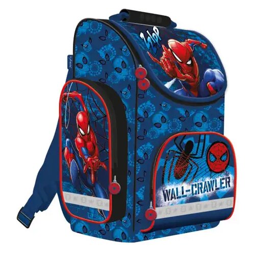 Unipap plava anatomska &scaron;kolska torba sa spiderman uzorkom, ruksak 35x25x15cm Cijene