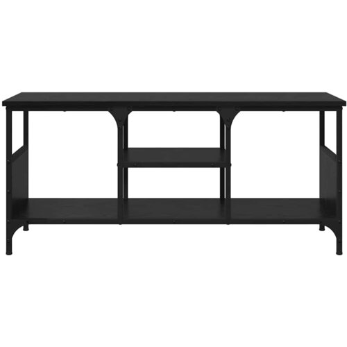  ormar Crni hrast 100 x 35 x 45 cm Obrađeno drvo i čelik Slike