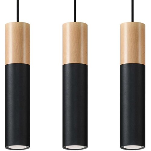  Obesna svetilka PABLO 3 črna, (21348212) Cene