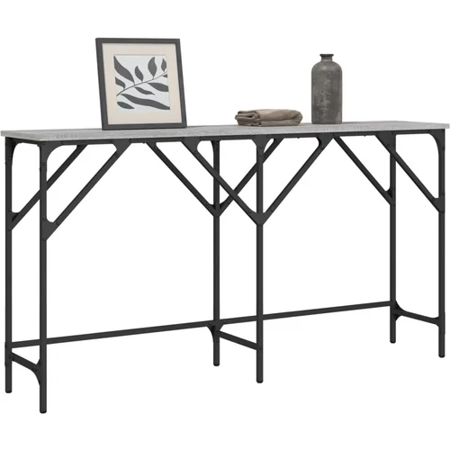  Konzolni stol boja hrasta sonome 140x29x75 cm konstruirano drvo