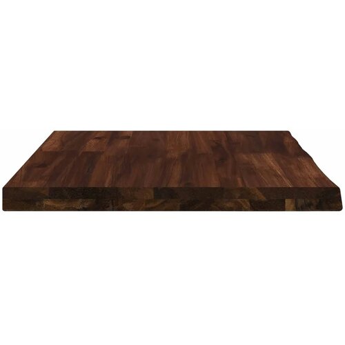  Pravokutni stolni vrh 90 x 50 x 3 5 cm Pravokutni Tamno smeđa - Tamno smeđa 90 x 55 x 3 5 cm Živi rub 1 strana Slike