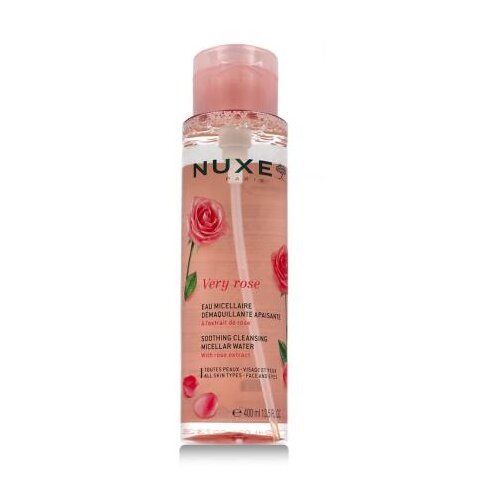 Nuxe Very Rose Soothing Cleansing Micellar Water 400 ml micelarna voda za sve vrste kože za žene Slike