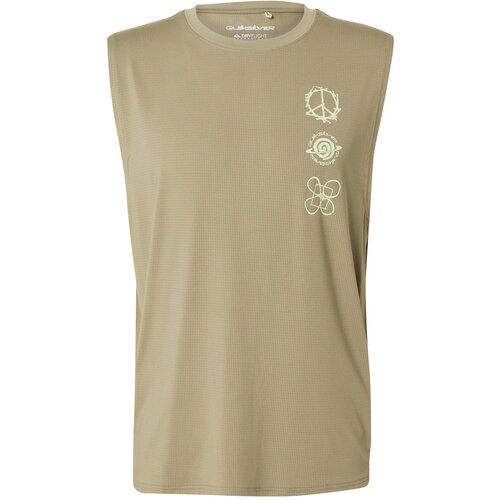 Quiksilver Lap Time Muscle Majica brez rokavov aloe Cene