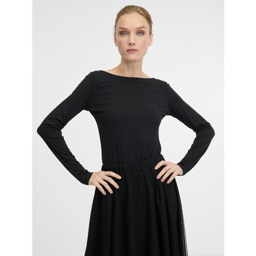 Orsay Black women&amp;#039;s long-sleeved T-shirt - Women&amp;#039;s Slike