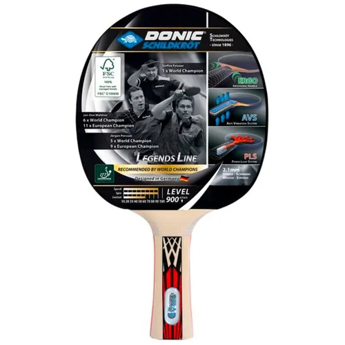 Donic Schildkröt Legends Line 900 Table Tennis Bat.