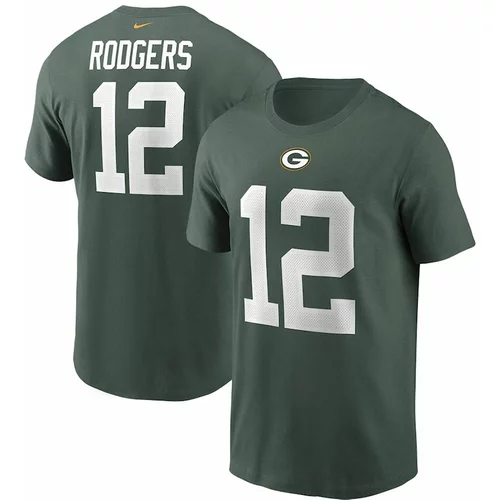 Nike muška Aaron Rodgers 12 Green Bay Packers Player majica