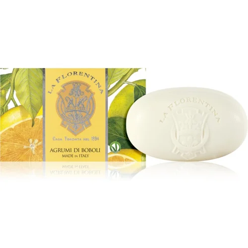 La Florentina Boboli Citrus Bath Soap naravno trdo milo citrus 300 g