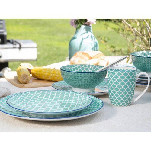 Creatable KOMBINIRANI SERVIS Mediterran Petrol Slike