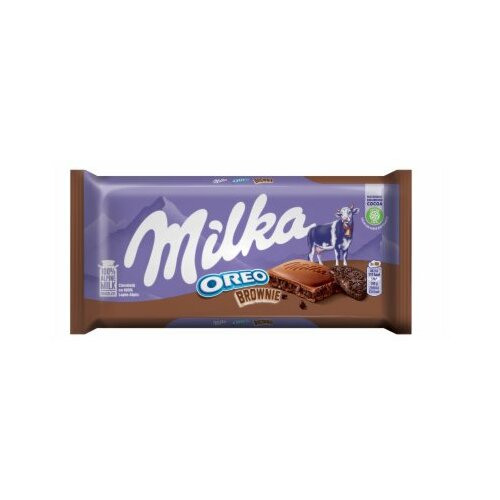 Milka oreo brownie čokolada 100g Slike