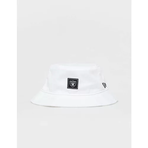 New Era Bombažni klobuk bela barva, LAS VEGAS RAIDERS