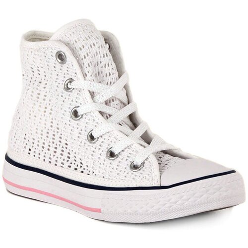 Converse Modne superge ALL STAR HI TINY CROCHET Bela Slike