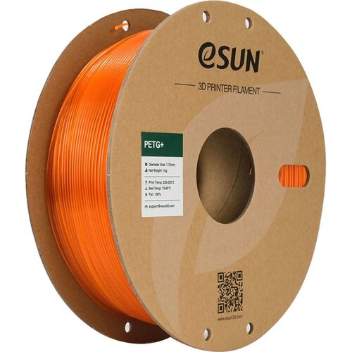 ESUN PETG+ Translucent Orange Slike