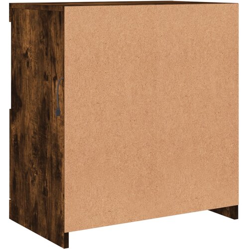  Komoda s LED svjetlima boja dimljenog hrasta 60x37x67 cm Slike