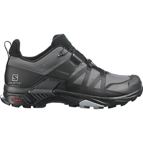Salomon x ultra 4 wide gtx, muške cipele za planinarenje, siva L41289200 Slike
