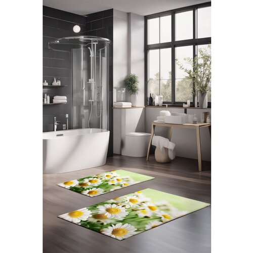  CT-5124 multicolor bathmat set (2 pieces) Cene