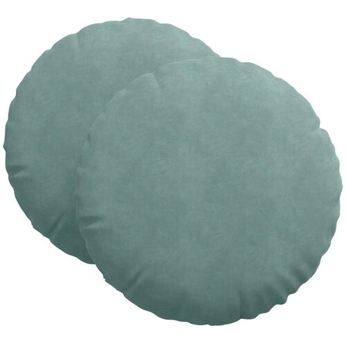  Jastučići za sjedenje 2 pcs Morska zelena &amp;Oslash; 40 x 13 cm Bar&amp;scaron;un Slike