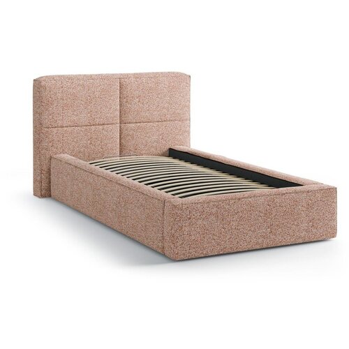 Micadoni Plavozeleni tapecirani krevet s prostorom za odlaganje s podnicom 90x200 cm Darren &amp;ndash; Slike