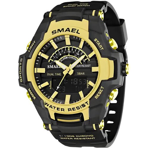 SMAEL Ura VE-29460 - Črna / Zlata Cene