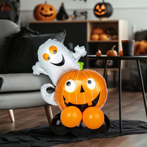 Family Komplet balonov za noč čarovnic &ndash; buča in duh z dodatki (Halloween dekoracija), (5000183804) Cene