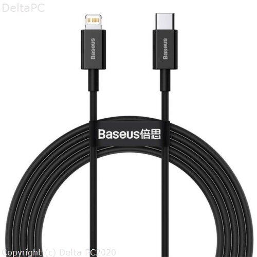 Baseus cabel Superior PD USB-C - Lightning 2,0m black 20W Cijene