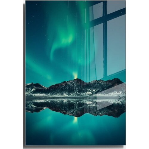Wallity Steklena slika 50x70 cm Aurora &amp;ndash; Wallity Slike