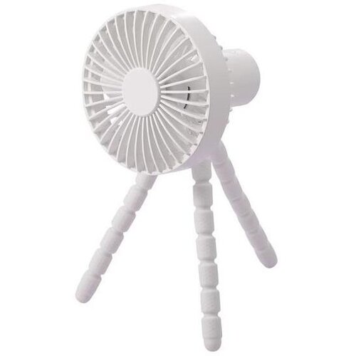 Punjivi stoni ventilator 3W/5V 1800 mAh, bela Cene