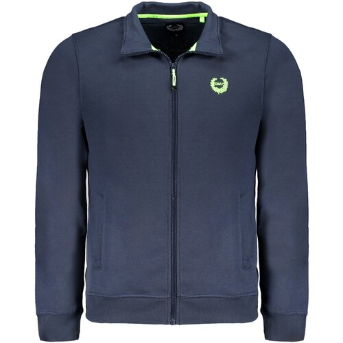 Gianmarco Venturi MEN&amp;amp;#39;S BLUE ZIP SWEATSHIRT Slike