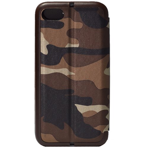  Maska za iPhone 7 braon na preklop Army flip cover Cene