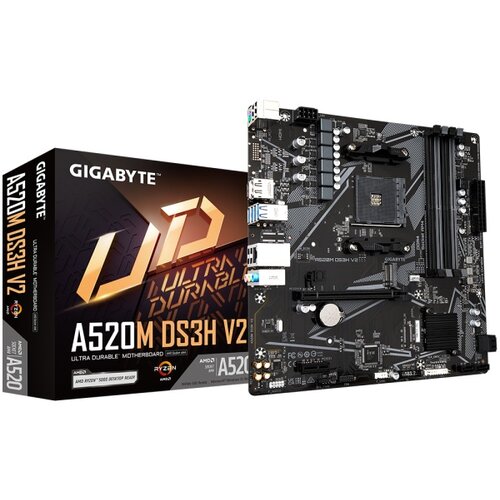 Gigabyte MB AMD AM4 A520M DS3H V2 1.0 Cene