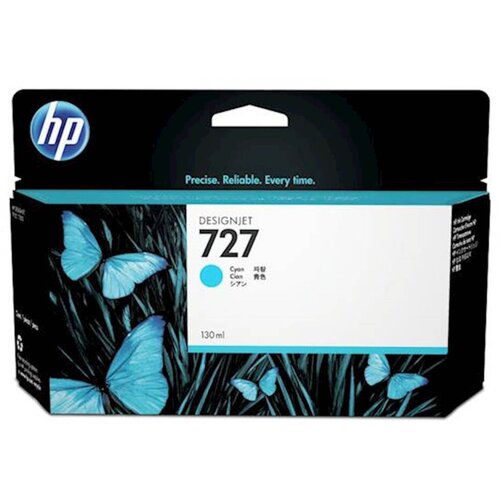 HP Izvirna črnilna kartu&scaron;a 727, Cyan, standardna zmogljivost 130 ml, 1 kos Cene