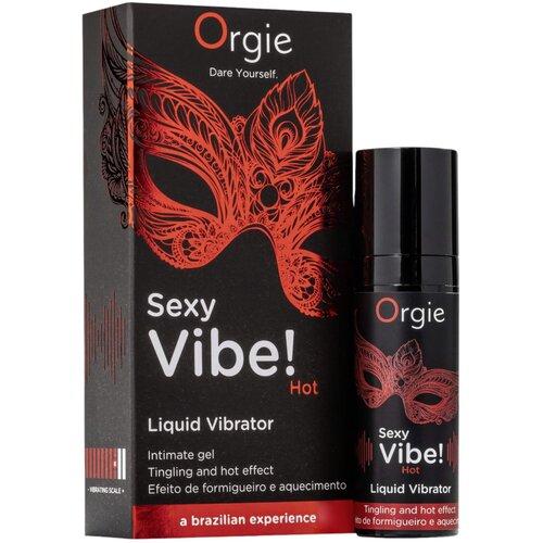 Orgie stimulacijski gel - Sexy Vibe! Hot, 15 ml Slike