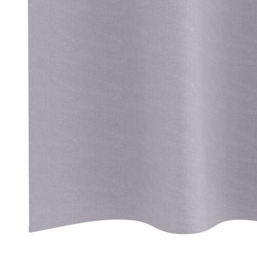 VidaXL Zavjese sa zavjesama 2 pcs Metalna siva 175 x 140 cm Poliester Slike