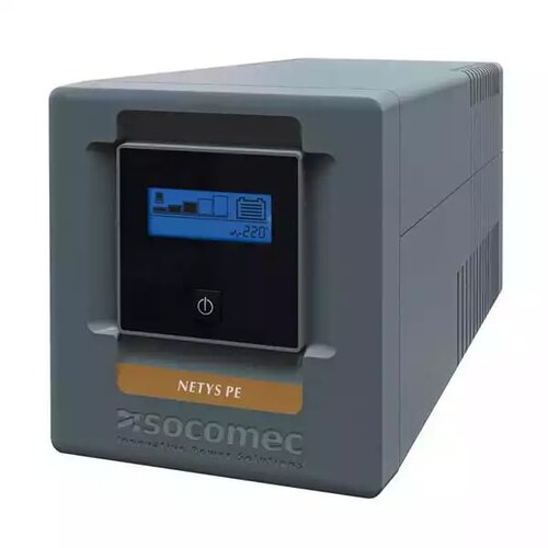 Socomec ups netys pe 1000VA/600W 230V 50/60Hz avr, step wave, lcd displej, RJ45,1xUSB Slike