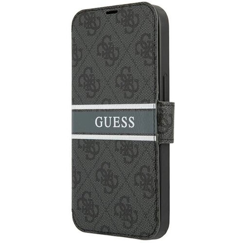 Guess GUBKP13S4GDGR IPHONE 13 MINI 5,4 SZARY/GREY BOOK 4G STRIPE, (21833582) Cene