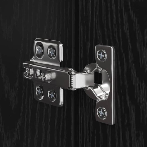 Kabinet za Zid Zidne 2 pcs Crni hrast Konstruirano drvo Slike