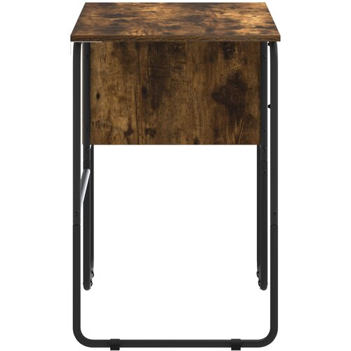  Stol s pohranom Dimljeni hrast 100 x 50 x 75 cm Slike